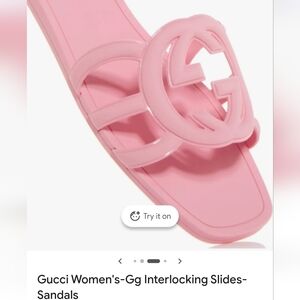Gucci Pink Sandals